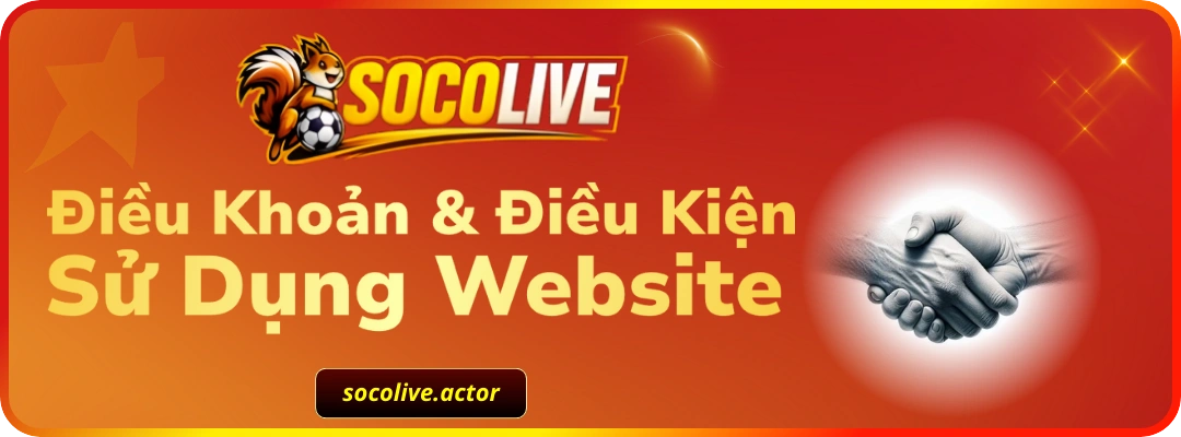 Điều Khoản & Điều Kiện Sử Dụng Website – Socolive TV
